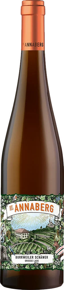 Flasche Burrweiler Schäwer Riesling, Große Lage